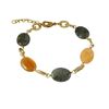 Image 2 : Brass Semi Precious Stone Bracelet