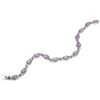 Image 1 : SILVER ROSE DE FRANCE BRACELET - Size 7.5 (#3928RSDEFR)