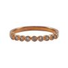 Image 1 : Sterling Silver-Rose Gold CZ Ring