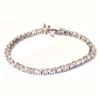 Image 1 : Sterling Silver CZ Bracelet