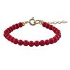 Image 1 : 4Mm Red Ball Bracelet