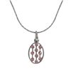 Image 1 : Silver Necklace With Cz's