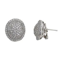 Sterling Silver-CZ Earrings