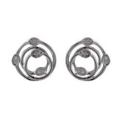 Sterling Silver Circles Earrings