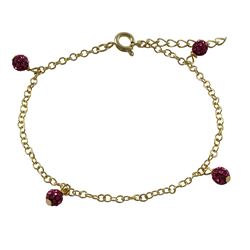 Crystal Ball Braclet