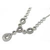 Image 1 : Sterling Silver-CZ Necklace