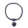 Image 2 : Ant Silver Heart Snap&Mesh