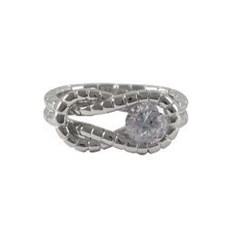 Sterling Silver CZ RING