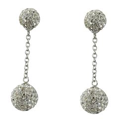 8M & 10M Crystal Ball Earrings