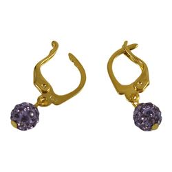 GF Shambella Ball Hoop Earring