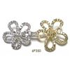 Image 1 : 925 Cz Two Tone Flower Pin
