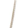 Image 2 : Sterling Silver Tri Color Three Row Chain 18" 2"