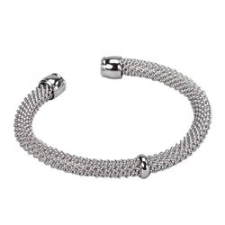 Silver Mesh Bangle