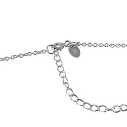 Rhodium Plated Sterling Silver Link Chain 16 2