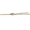 Image 2 : Red Enamel Bow, Gold Plated Brass Necklace, 14 2