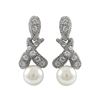 Image 1 : Pearl Dangling Earing