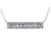 Image 1 : SS DIAMOND NECKLACE (#1127D)