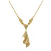 Image 1 : Vermeil Gold-CZ Necklace