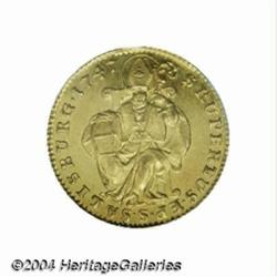 Salzburg. Andreas Jakob gold 1 ducat 1747,