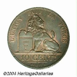 Leopold I 10 centimes 1832 with period,