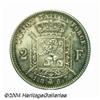 Image 2 : Leopold II 2 francs 1867, with cross on crown,