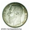Image 1 : Leopold II 5 francs 1868 Large Bust, Position