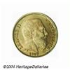 Image 1 : Leopold II gilt pattern 10 francs 1887, Bust