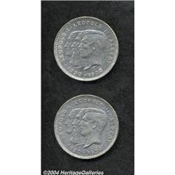 A 10 franc pair including: 1930 French legend,