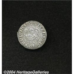 Jean III (1312-1355) Silver Gros de Louvain au