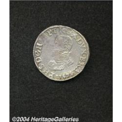1/2 Philipsdaalder 1594 Antwerp Mint Bust Left
