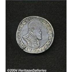 One Philipsdaalder 1557 Antwerp Mint Bust