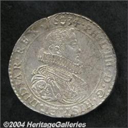 One Ducaton 1634 Antwerp, GH327-1a,