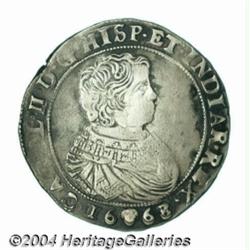 Charles II (1665-1700) 1/2 Ducaton 1668