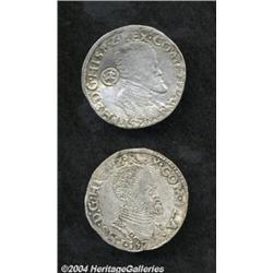 A pair of Philip II (1555-1598) 1/10