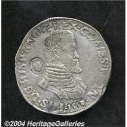 One Philipsdaalder 1558 Bruges Mint With