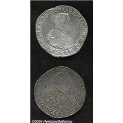 Lot of Two One Ducaton 1658 and 1659 Bruges