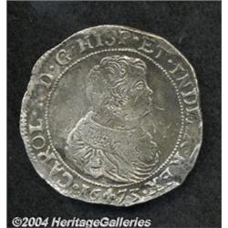 One Ducaton 1673 Bruges Mint. GH348-4a,