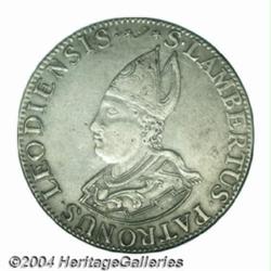 Sede Vacante 1724 One Daalder of St. Lambert,