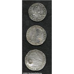 Holland Lot of Three Coins: 1/10