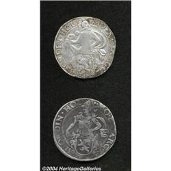 Lot of Two Lion Daalders 1576, Delmonte-830