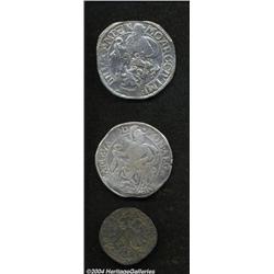 Kampen (or Campen) Lot of Three Coins: