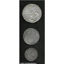 Overijssel Lot of Three Coins: 1/5