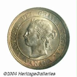 Victoria 1 cent 1900H, KM7, MS64 Red ICCS.