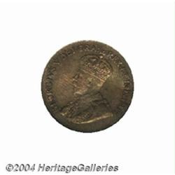 George V 1 cent 1925, KM28, MS64 Brown PCGS.