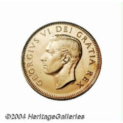 George VI SPECIMEN 1 cent 1948, KM41, SPECIMEN