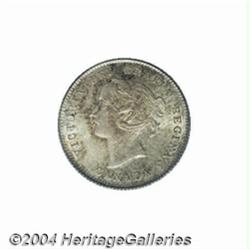 Victoria 5 cent 1871, KM2, MS64 PCGS. Sharply