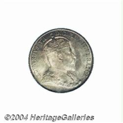 Edward VII 5 cent 1903, KM13, MS65 PCGS.
