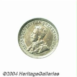 George V 5 cent 1921, KM21a, lustrous AU.
