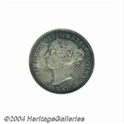 Victoria 10 cent 1887, KM3, MS63 PCGS. Fully