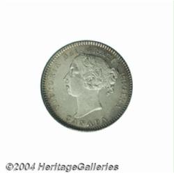 Victoria 10 cent 1888, KM3, MS63 PCGS. Bright